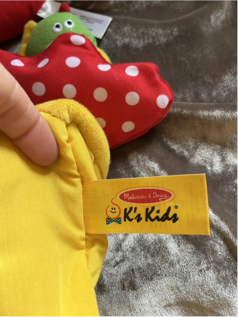 MELISSA AND DOUG K'S KIDS HUNGRY PELICAN #9154 PLUSH FIGURE TOY. SEE PHOTOS